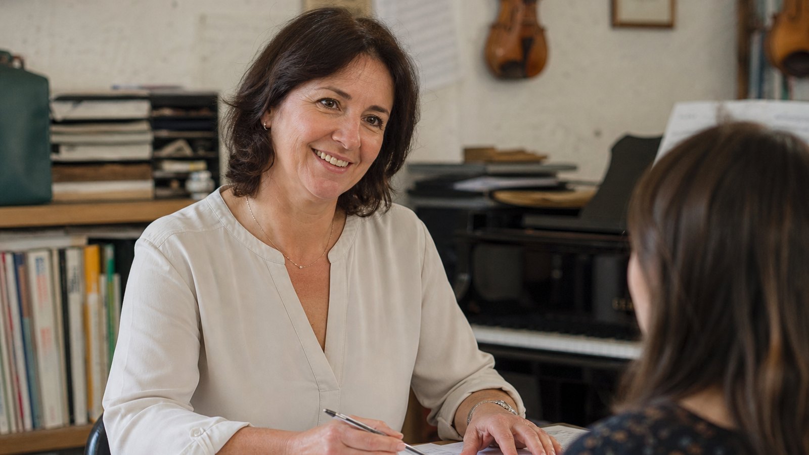 Développement de l'activité d'un professeur de musique