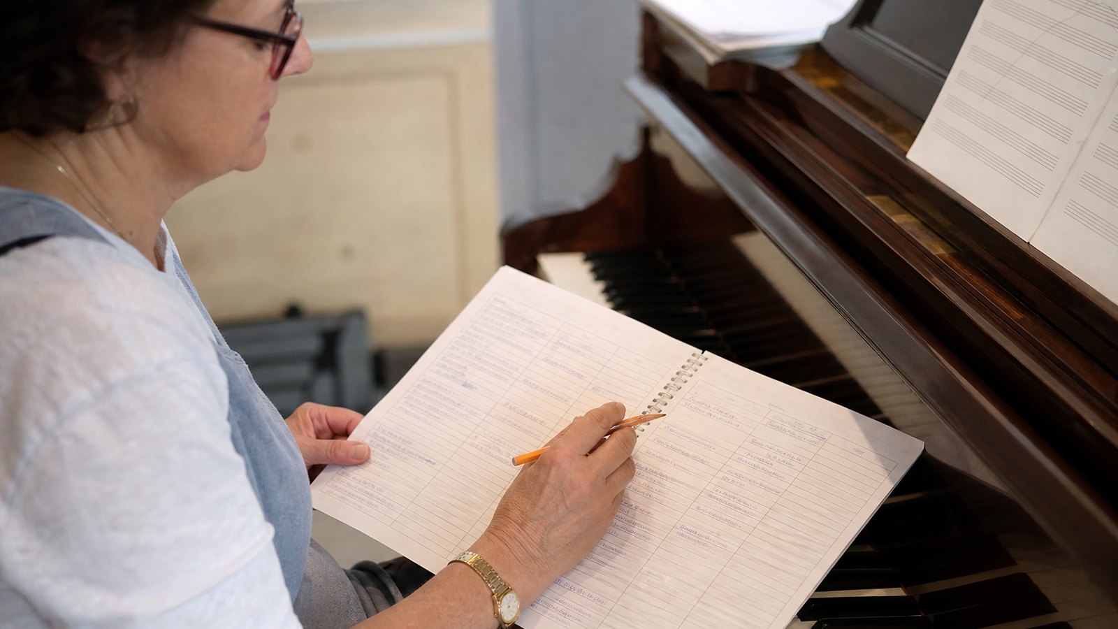 Suivi de la progression d'un élève de musique cours après cours